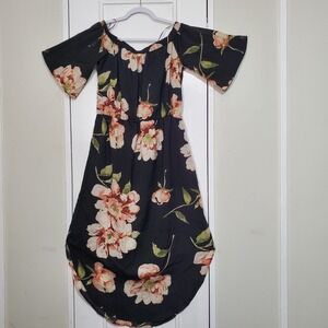 YOINS Your Inspiration  Off the‎ Shoulder floral dress Size XL.